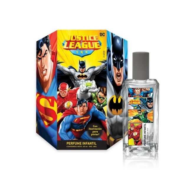 LIGA DE LA JUSTICIA PERFUME HEXAGONAL X 50ML