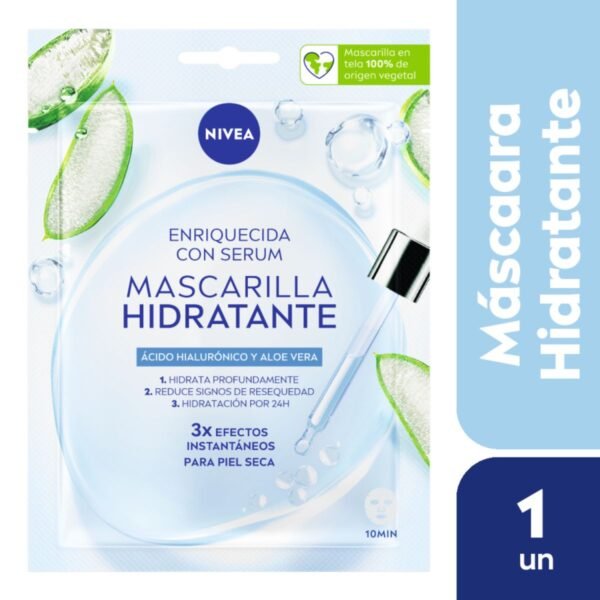 NIVEA MASC FACIAL DE PAPEL HIDRATANTE