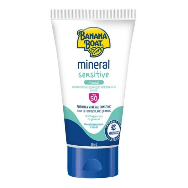 BANANA BOAT MINERAL FAC SPF50 X 60